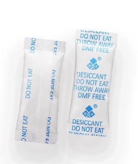 Pacotes de gel de sílica de 5 gramas