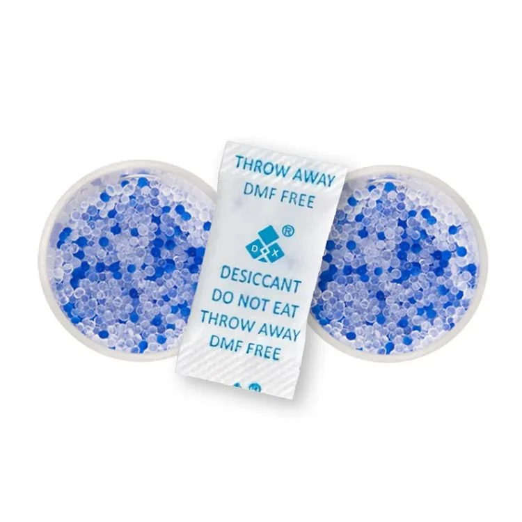 Contas dessecante de sílica azul