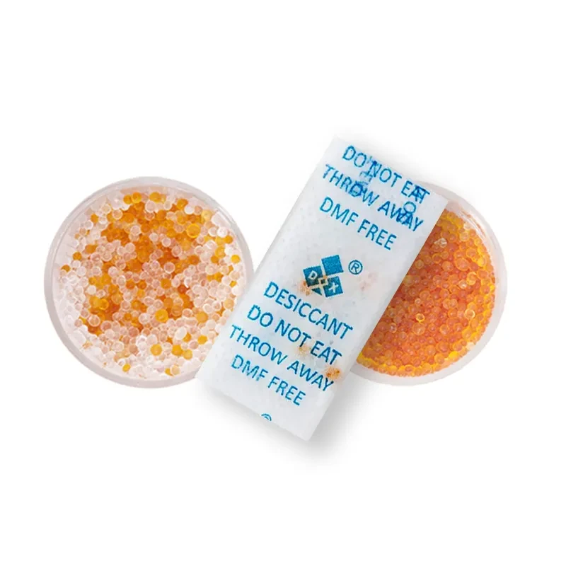 Sílica gel com indicador de umidade