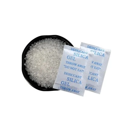 Pacotes de sílica gel de absorção de umidade